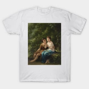 Idylle im Waldinneren by Fritz Zuber-Buhler T-Shirt